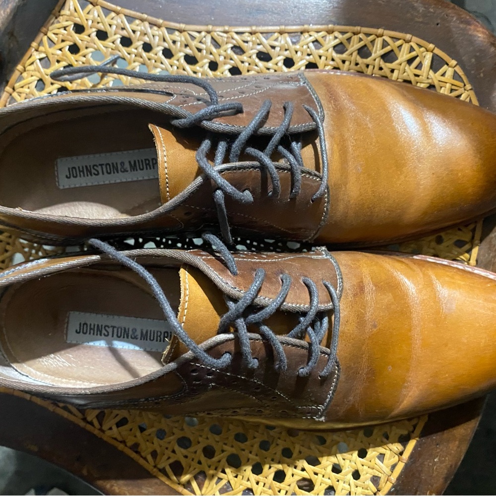Johnston & Murphy Brown Leather Men's Shoes
